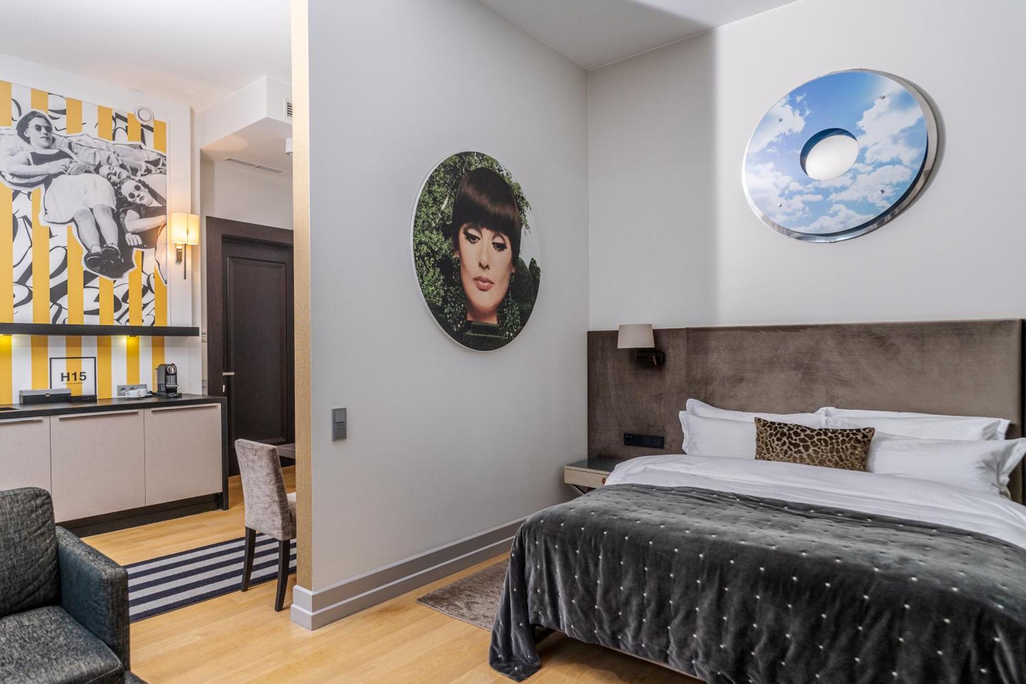 H15 Boutique Hotel, Warsaw, A Member Of Design Hotels ภายนอก รูปภาพ A room at the Hotel
